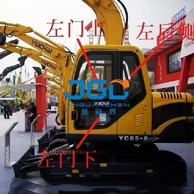 YC85-6 135-6 85-8 135-8 85-7 Máy đào Dừng phía trước Kính sau bên trái và bên phải