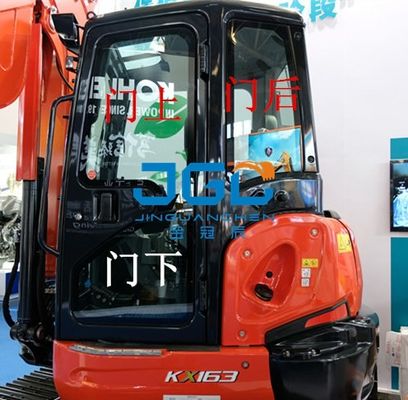 KX163-5 máy đào Gear phía trước Màn hình phía sau cánh cửa trái và phải Và kính chắn gió cửa sổ