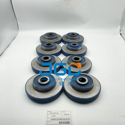 Phụ kiện để gắn máy đào E330b E330c E330d E336D E345c E345D E374 Đệm động cơ màu xanh