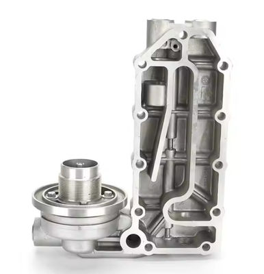 PC300-7 Phụ tùng động cơ diesel máy đào 6D114 Đầu lọc dầu bôi trơn Ghế bộ làm mát dầu Nắp két nước 3934159