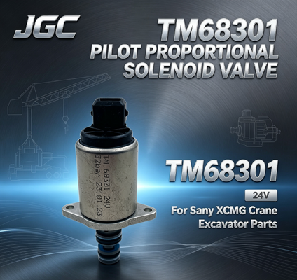 STAR ZEBRA TM68301 Phân bộ máy đào New Thomas Pilot Proportional Solenoid Valve cho Sany XCMG Crane 24V cho ngành bán lẻ