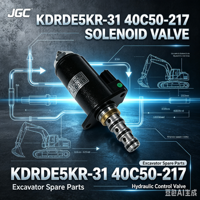 KDRDE5KR-31 40C50 -217 SOLENOID VALVE thích hợp cho các bộ phận phụ tùng máy đào