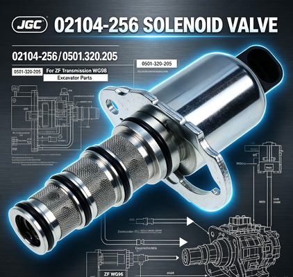 02104-256 0501-320-205 Các bộ phận máy đào van điện tử cho Zf truyền Wg98