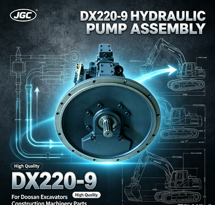 DX220-9 Chất lượng cao Bơm thủy lực kiểu cũ lắp ráp cho phụ tùng máy xúc Doosan