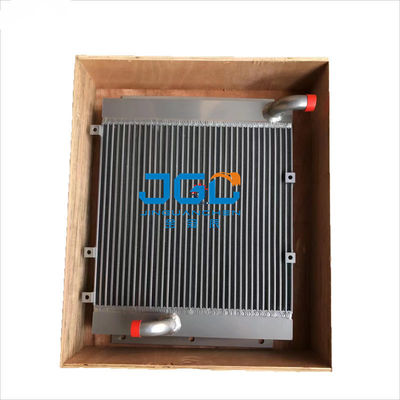 Bộ trao đổi nhiệt dạng tấm Fin Máy xúc nhôm Bộ tản nhiệt Máy làm mát dầu động cơ HD512