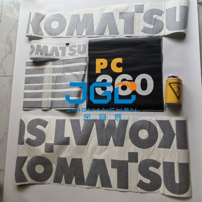 Nhãn dán thân máy phụ tùng máy xúc PC360 Nhãn dán máy xúc