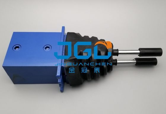 Máy đào thủy lực Phụ tùng điều khiển từ xa Đòn bẩy thí điểm Tay cầm máy ủi đôi