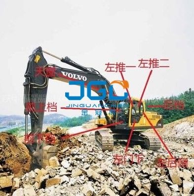 Máy đào EC120Blc 140B Cửa trước và cửa sau và cửa sổ Kính chắn gió trái và phải Kính nhiều lớp