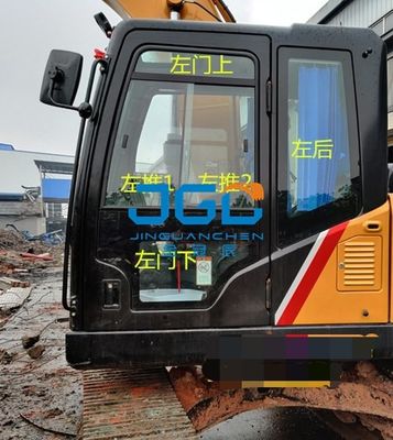 Máy đào 135C-8 135C-9 215C-9 365H Bánh răng phía trước Cửa trượt Cửa kính cánh tay phải