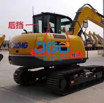 XE75DA 85C 80 Máy đào kính bánh răng phía trước Máy xúc phía trước Kính giảm chấn phía sau Kính cong phía sau