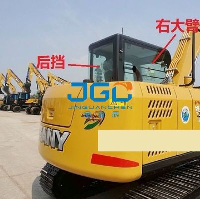 Máy đào SY75C SY65C Bánh trước Bánh trước Bánh dưới Cửa trời Cửa dưới Vách ngăn phía sau Kính cường lực bên trái