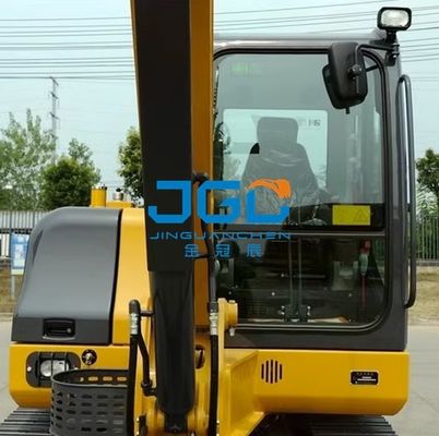 Kính chắn gió phía trước máy xúc XE60D Cửa dưới Cửa sổ trời Cánh tay phải Kính cường lực