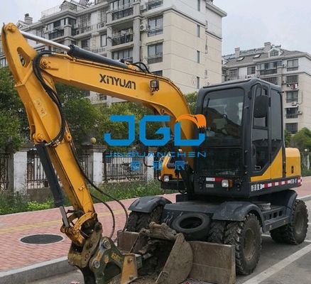 Buồng kính máy xúc XYB75W-9 XYB75W-8T Cửa trượt phía trước phía dưới ở mặt sau của kính cường lực cánh tay phải
