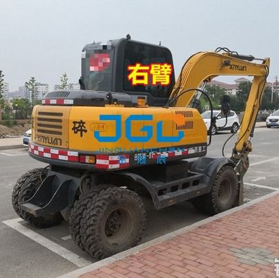 Buồng kính máy xúc XYB75W-9 XYB75W-8T Cửa trượt phía trước phía dưới ở mặt sau của kính cường lực cánh tay phải