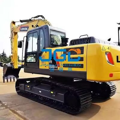 FR225D 220E 260E 150E 170E Máy xúc gió phía trước Đẩy và kéo kính cửa sổ