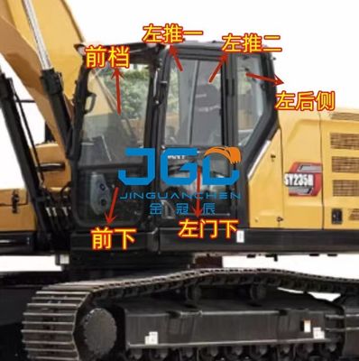 Kính cường lực máy xúc 200 205 215C 235 245 275 305H Kính chắn gió Cab