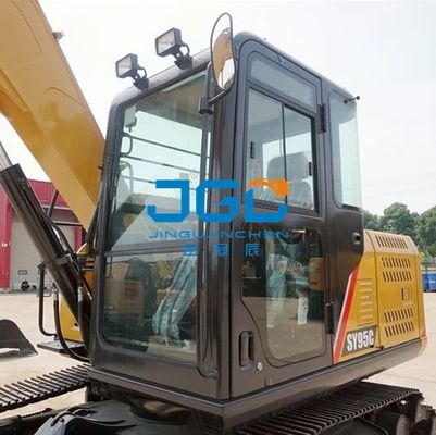 Máy đào 75C 95C 75Pro Kính chắn gió phía trước Cửa sổ trượt Cửa sổ phía sau Uốn phía sau Skylight Top Glass