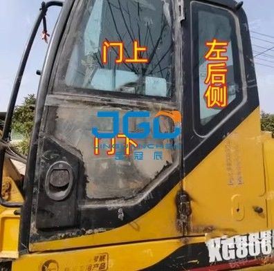 806 Máy xúc phía trước Cửa dưới Bánh sau Bánh bên phải Đẩy và kéo Kính cường lực Skylight