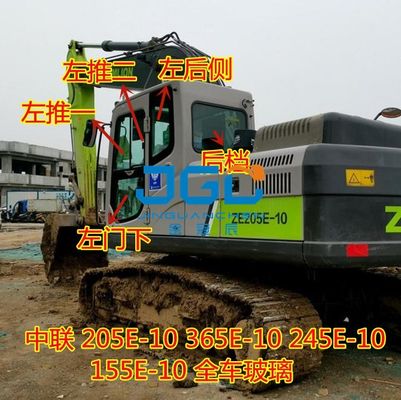 205E 365E 245E 155E-10 Bánh trước của máy đào Đẩy xuống và kéo kính sau của cửa sổ