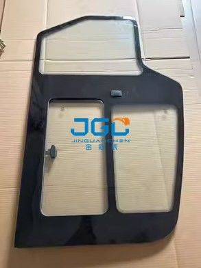 Kính máy xúc 75S-9 75X Kính toàn bộ cửa có phụ kiện tích hợp cửa sổ nhỏ