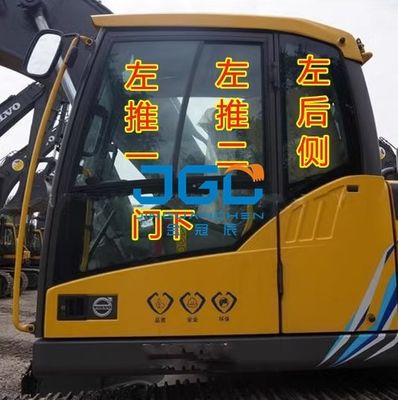 EC120D 140D 200D 210D 220D Kính chắn gió phía trước máy đào Cửa và kính cửa sổ
