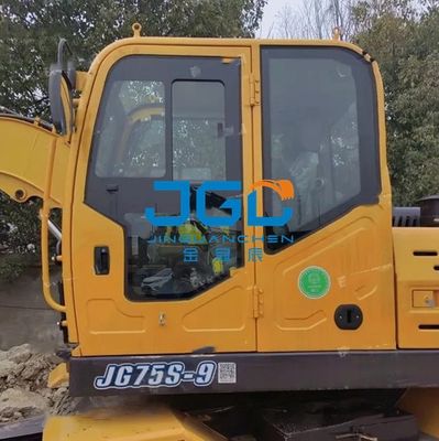Kính máy xúc Kính chắn gió phía trước JG75S-9 95Z Cửa trên và dưới Cửa sau cánh tay phải Kính giếng trời