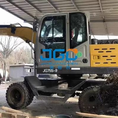 Kính máy xúc Kính chắn gió phía trước JG75S-9 95Z Cửa trên và dưới Cửa sau cánh tay phải Kính giếng trời