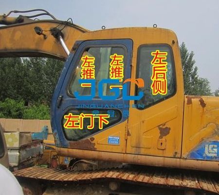 Máy đào LG220C 230-3 Kính chắn gió phía trước Cửa sổ trượt Cửa sổ phía sau bên phải Kính cường lực bánh sau