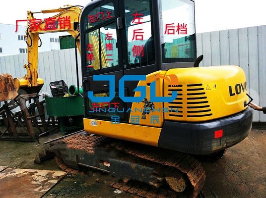 Kính chắn gió phía trước máy xúc 60D 60E2-H Cửa trái Cửa trên và dưới Bánh sau