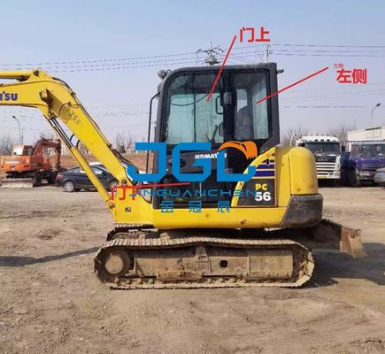 PC56-7 Kính cường lực phía sau bên phải ở kính chắn gió phía trước và cửa trên ô tô và cửa sổ của máy xúc