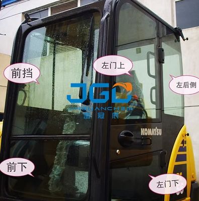 PC56-7 Kính cường lực phía sau bên phải ở kính chắn gió phía trước và cửa trên ô tô và cửa sổ của máy xúc