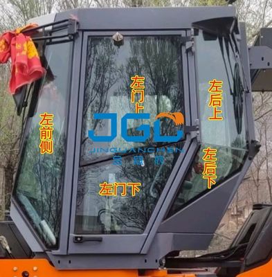 Road Roller HD110 130 138 kính chắn gió phía trước kính chắn gió phía sau kính chắn gió thép