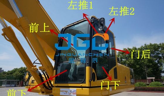 PC300 360 350 270 400 430 650 450-8mo máy đào Mặt trước và mặt sau kính