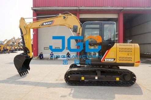 SY85C 70 95C Máy xúc bánh trước Cửa sổ phía sau và kính chắn gió trên và dưới