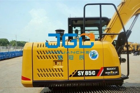 SY85C 70 95C Máy xúc bánh trước Cửa sổ phía sau và kính chắn gió trên và dưới