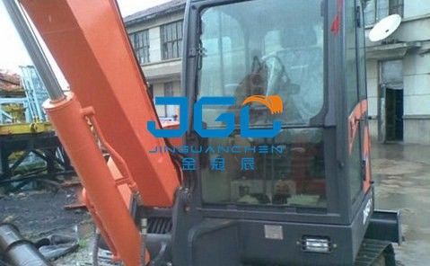 DH60-7 máy đào phía trước phía sau Baffle cánh cửa trái và phải Chiếc đèn pha phía trên và phía dưới kính chắn gió