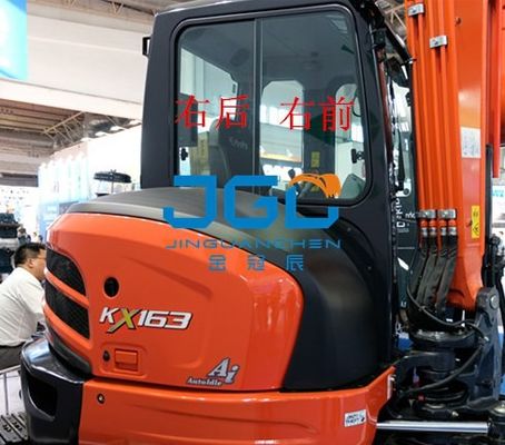 KX163-5 máy đào Gear phía trước Màn hình phía sau cánh cửa trái và phải Và kính chắn gió cửa sổ
