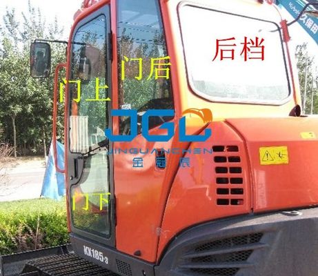 KX185-3 Máy đào trước và sau bánh răng trái và phải Cửa sổ và kính chắn gió trên và dưới