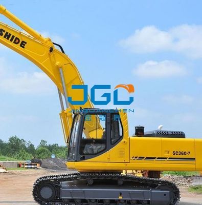 SC130 220 230 210 320 330 360-7 Kính chắn gió của cửa sau phía trước và phía sau của máy xúc