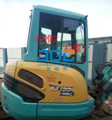 KX155 161 135-3S Máy đào phía trước và phía sau cánh cửa trái và phải, kính chắn gió trên và dưới