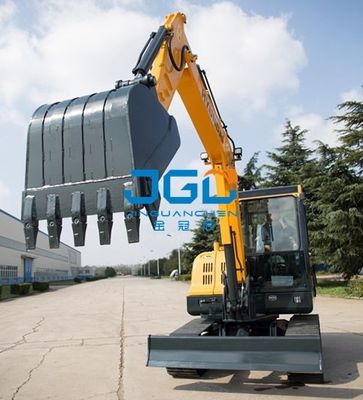 Màn hình phía trước máy xúc 60VS Màn hình phía sau Cửa trái và phải, Kính chắn gió trên và dưới