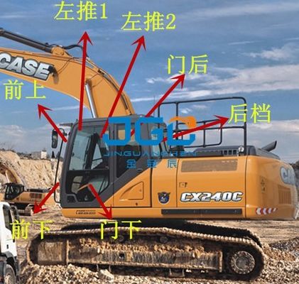 CX210 260 240 350 220 380 130 500 160C Cửa và cửa sổ máy đào