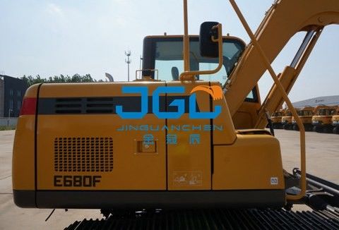 E680F 675F máy đào Mặt trước và phía sau kính chắn gió bên trái và bên phải kính cửa sổ