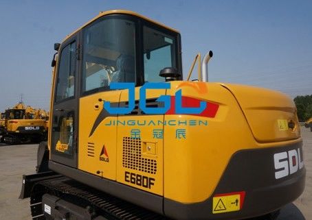 E680F 675F máy đào Mặt trước và phía sau kính chắn gió bên trái và bên phải kính cửa sổ