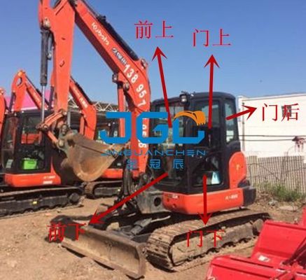 KX165-5 Excavator Gear phía trước Khối phía sau cánh cửa trái và phải Và cửa sổ kính chắn gió trên và dưới