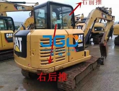 305.5E 306D máy đào phía trước và phía sau bánh răng trái và phải Cửa và cửa sổ kính chắn gió