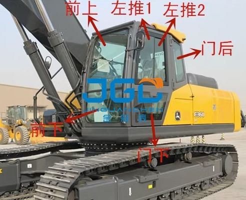 E360 210 140 240 260 300 330 230 kính chắn gió của cửa trước và cửa sau và cửa sổ của máy đào