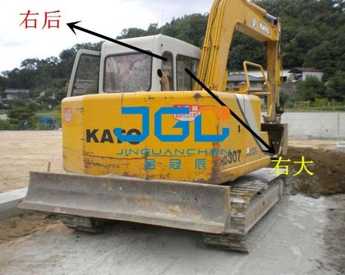 HD307 Máy đào trước và sau bánh răng trái và phải Cửa và cửa sổ trên và dưới kính chắn gió
