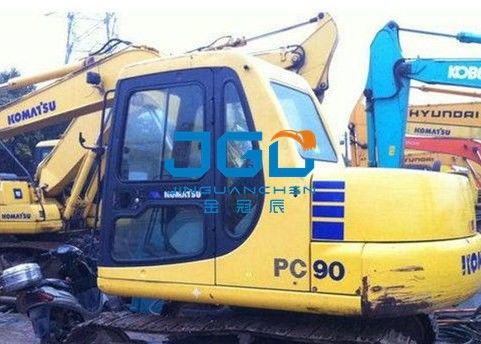 PC90 Excavator Front Stop Rear Stop cửa sổ trái và phải và kính chắn gió trên và dưới