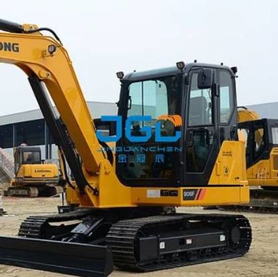 CLG906F máy đào trước và cửa sau đèn pha cánh tay bên kính chắn gió